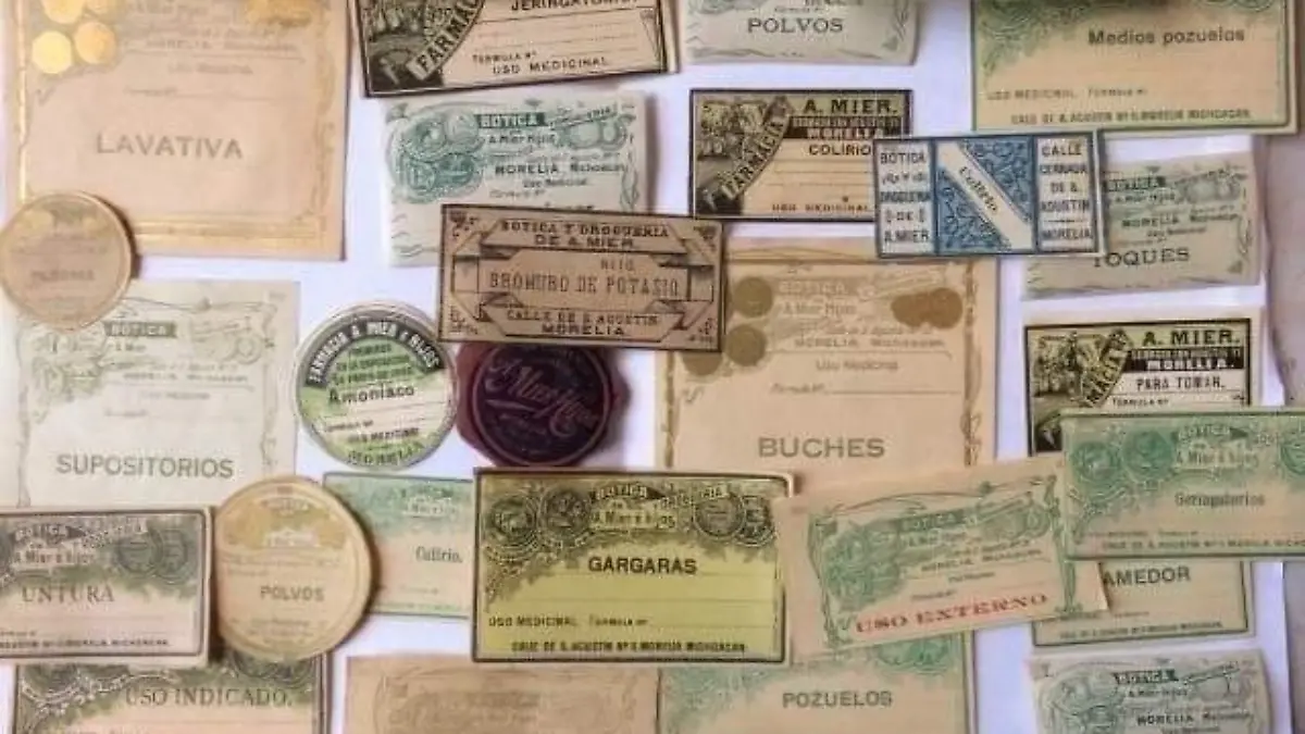 Botica de la Farmacia Mier