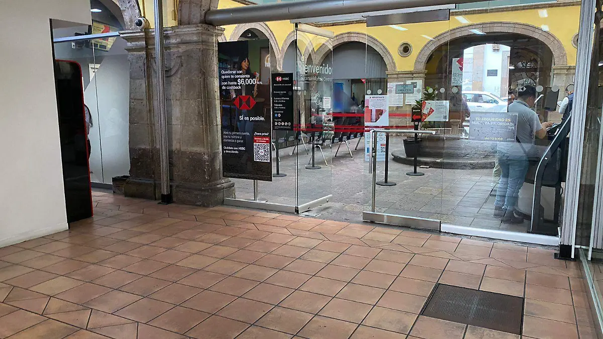 Banco scotiabank vacio