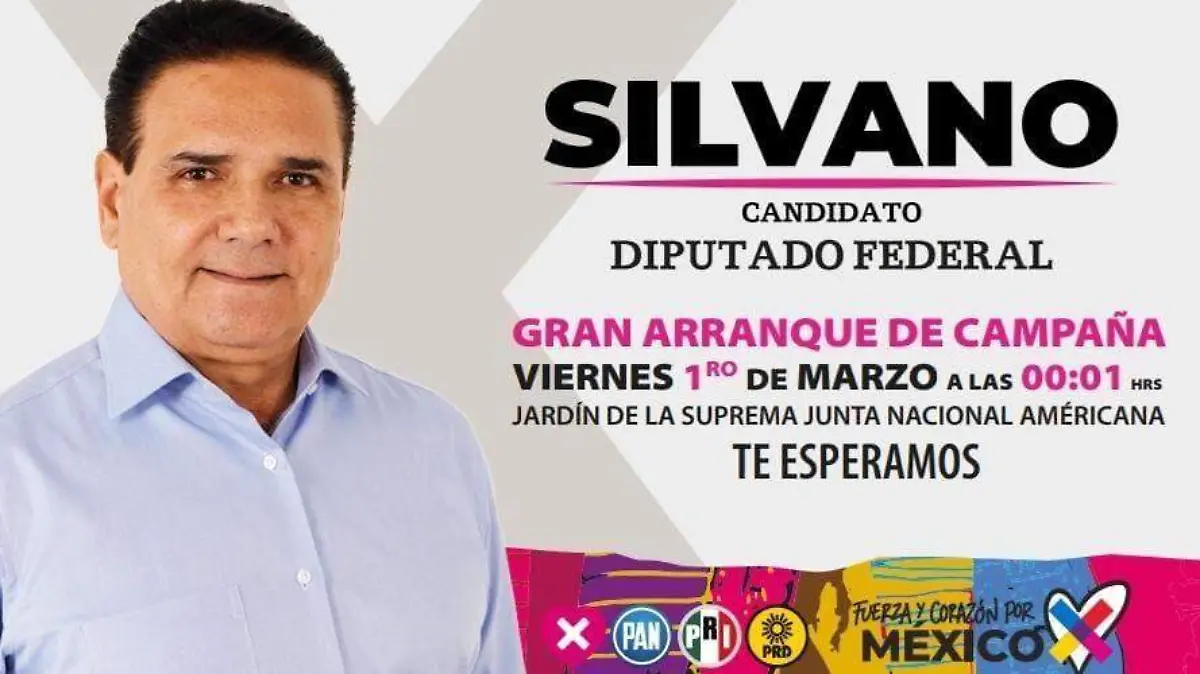 Silvano Aureoles propaganda para campaña 