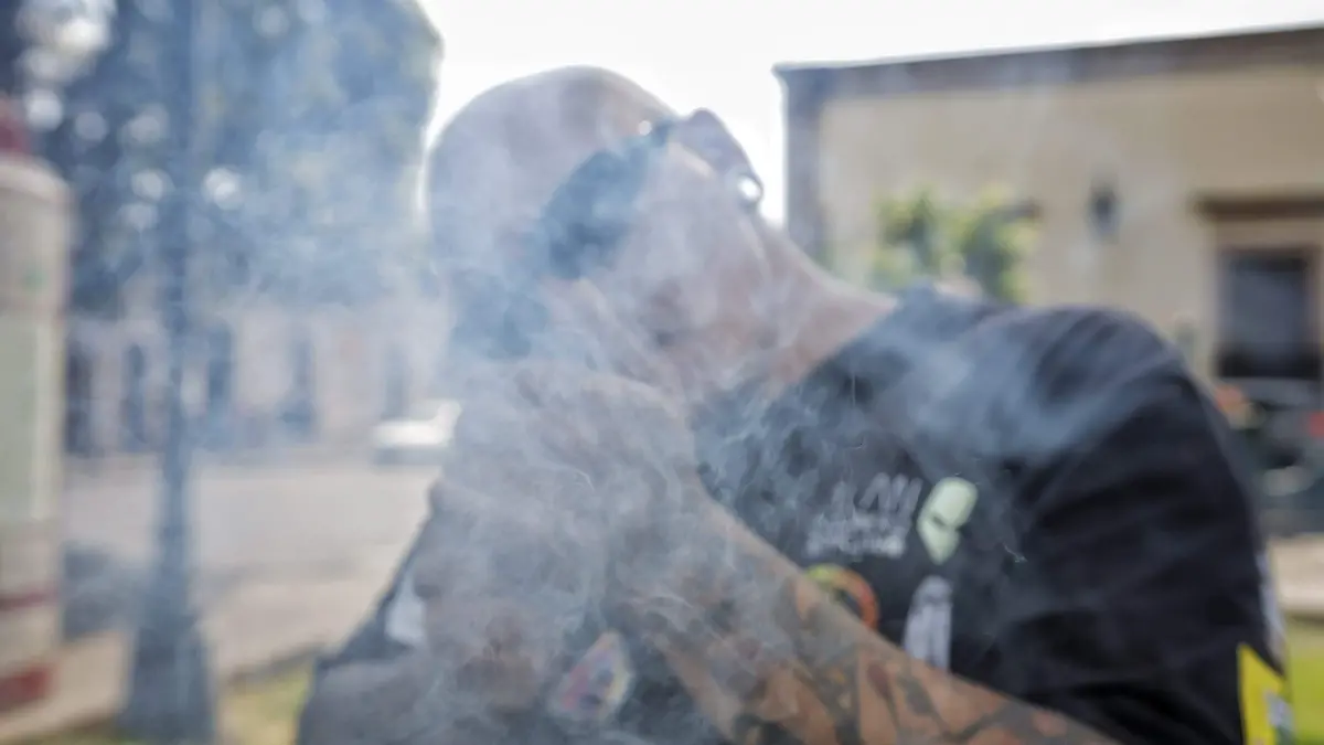 Fumador de marihuana