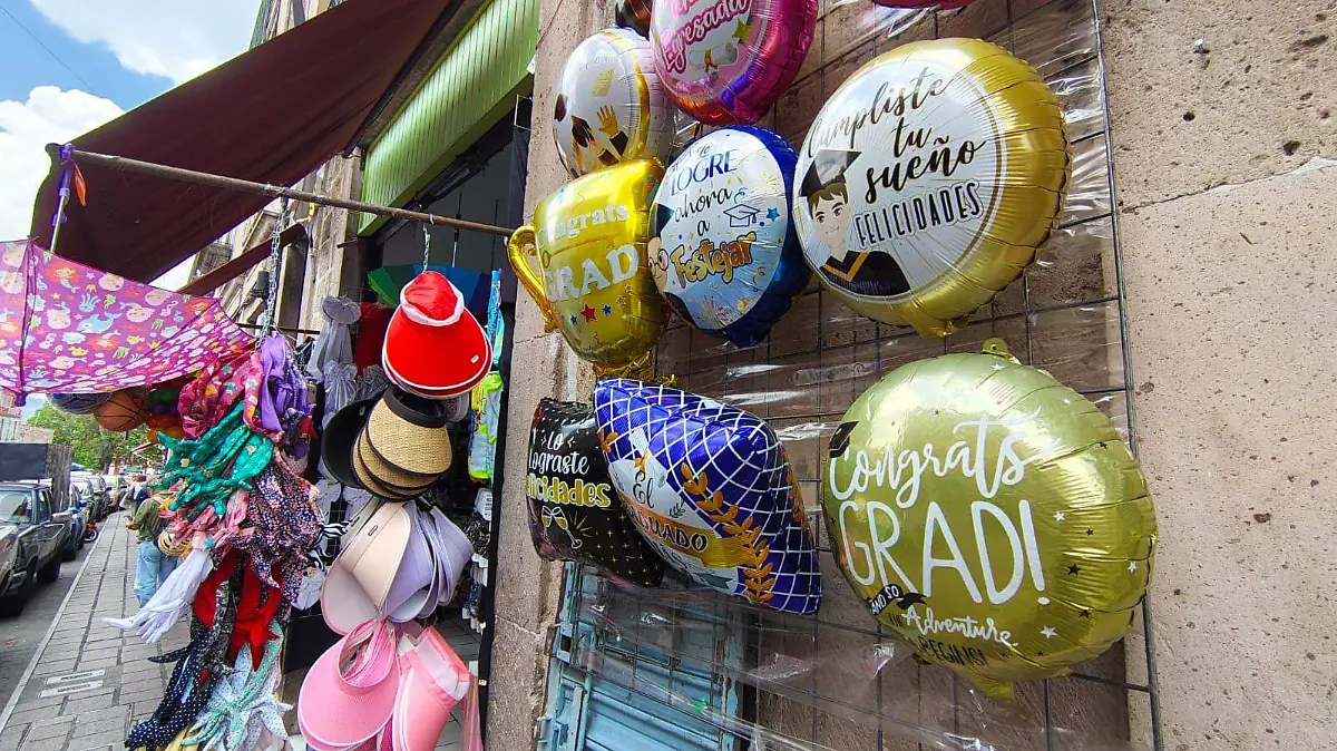 Globos de graduación