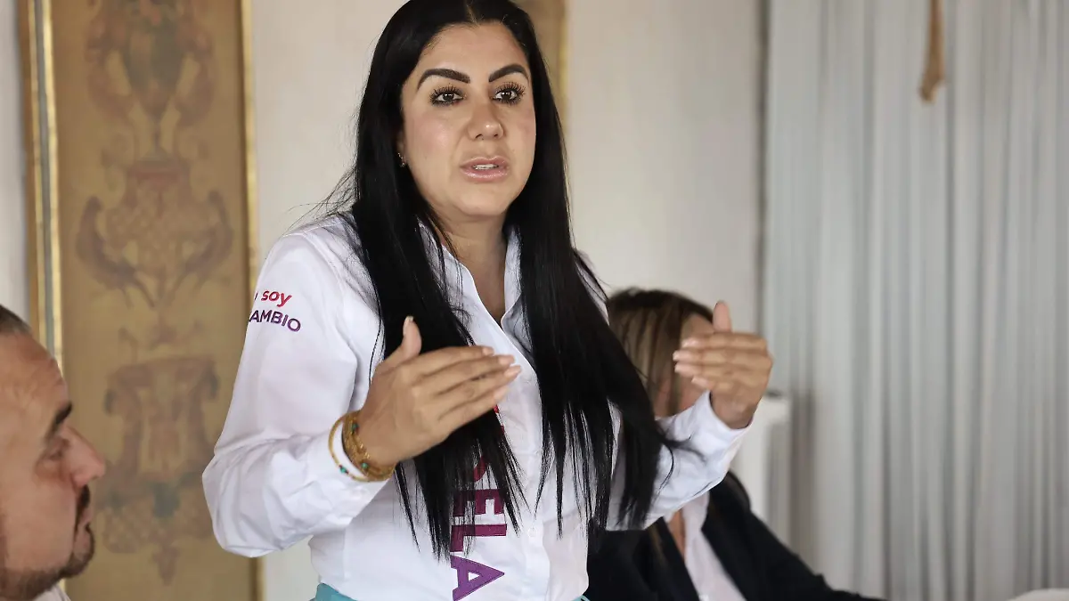 Gisela Vázquez Alanís, candidata a la presidencia de Morelia  