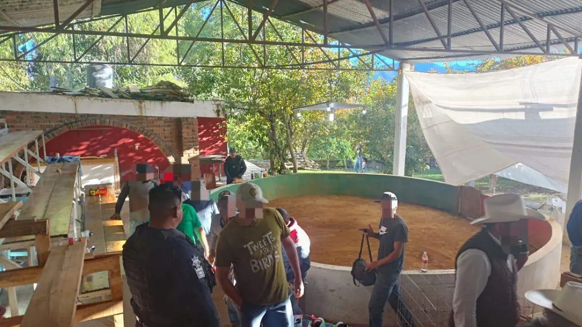 Cancelación de un palenque clandestino