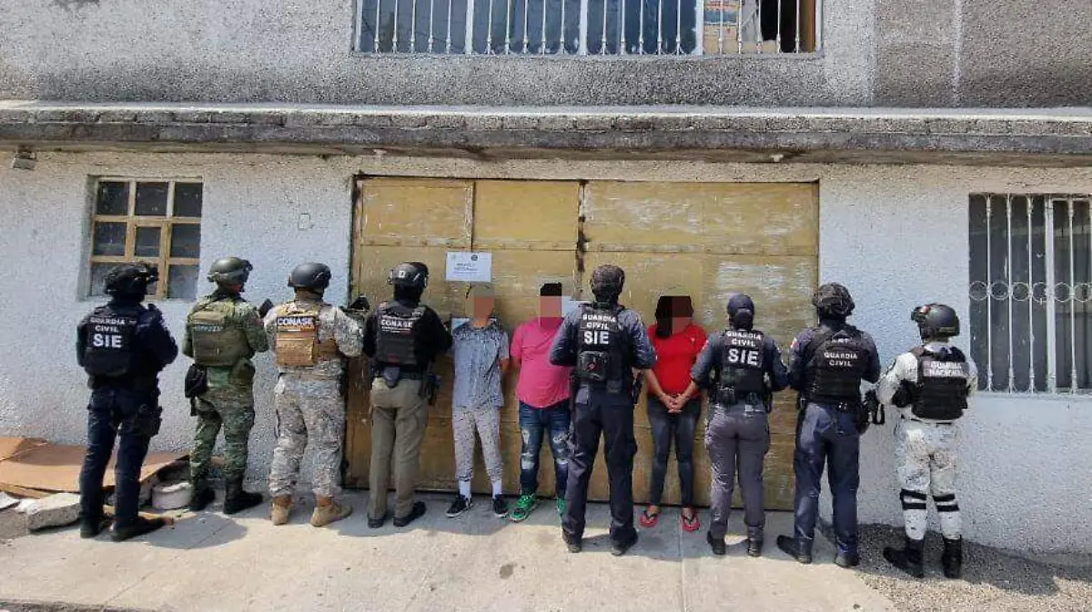 Detención de banda criminal en Morelia