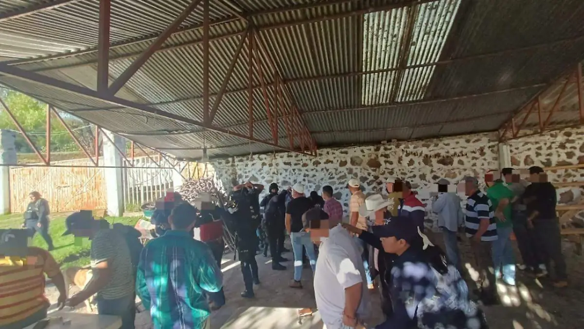 Cancelación de un palenque clandestino