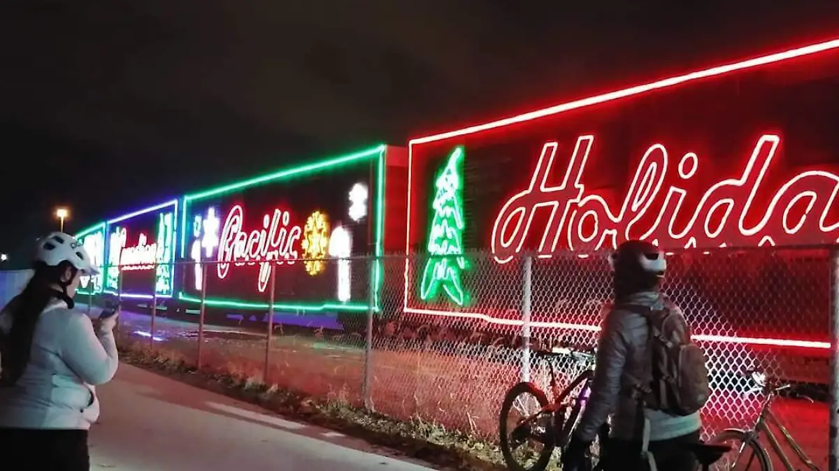 tren navideño morelia