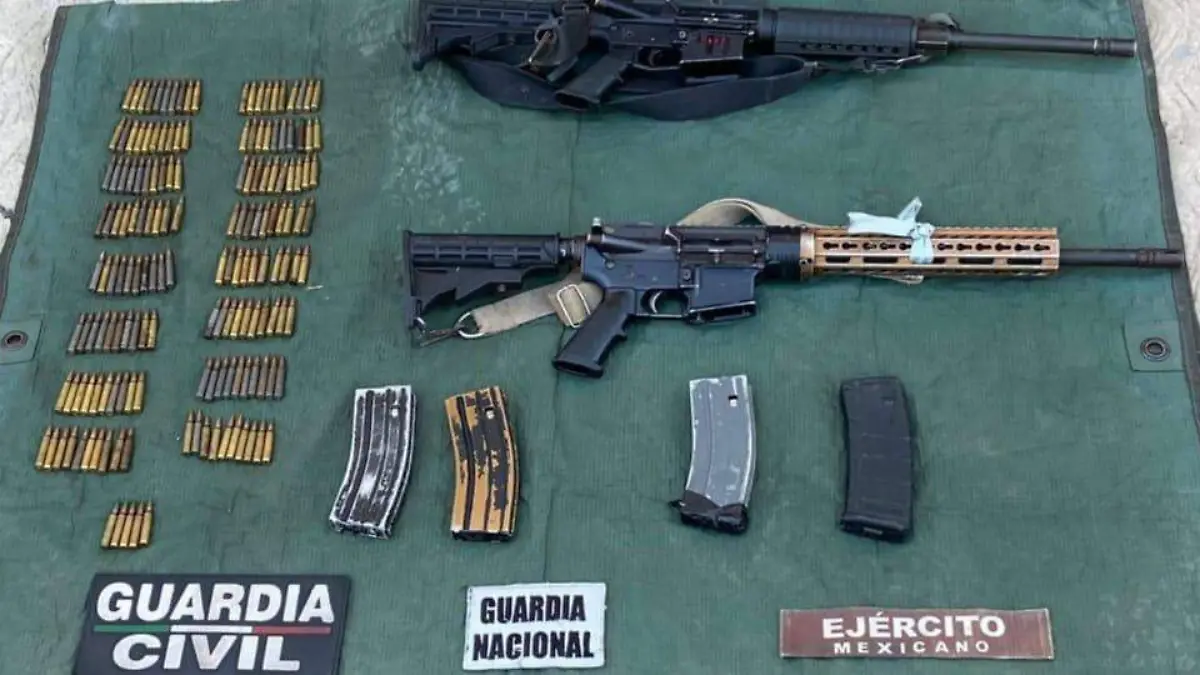 Armas decomisadas 