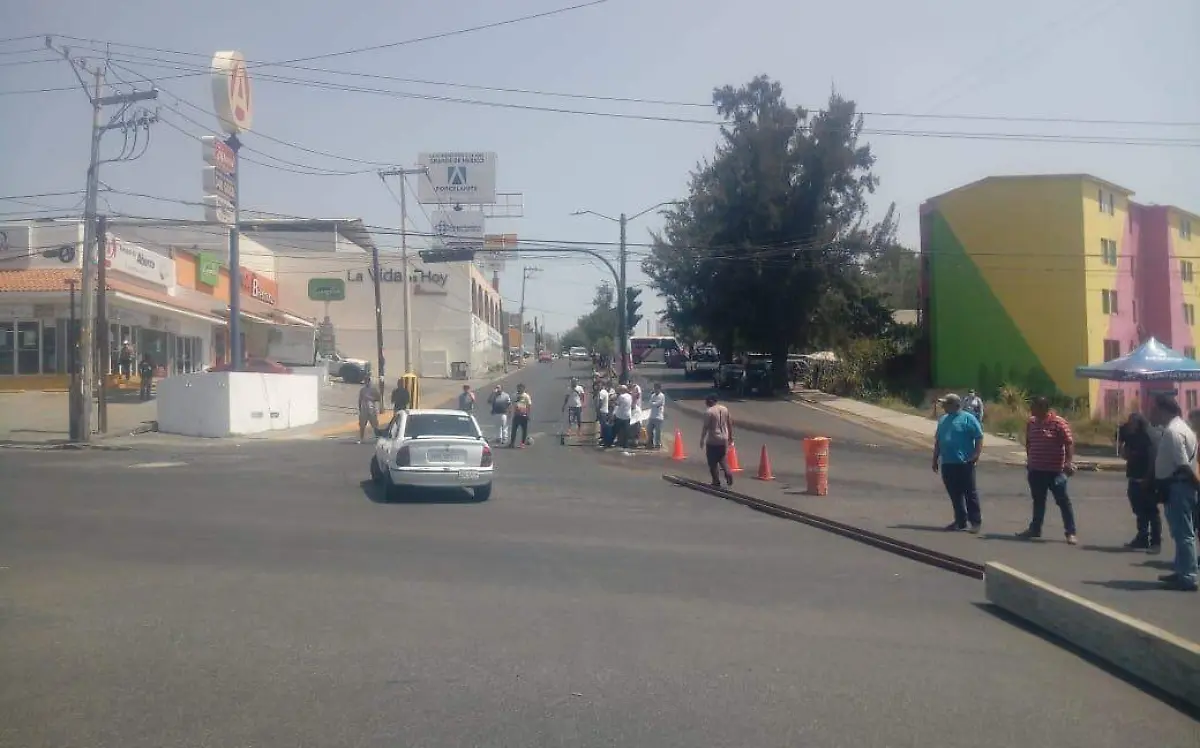 Manifestación de comerciantes
