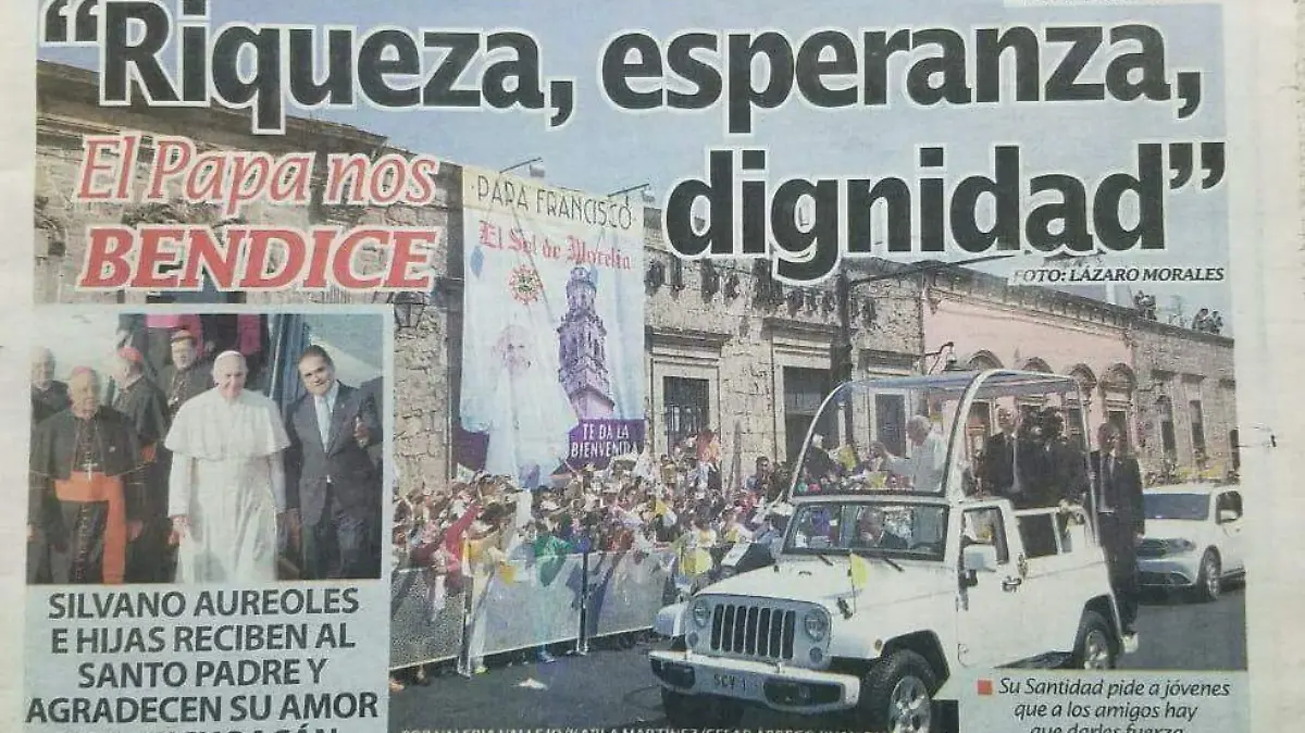 1 papa francisco, en morelia
