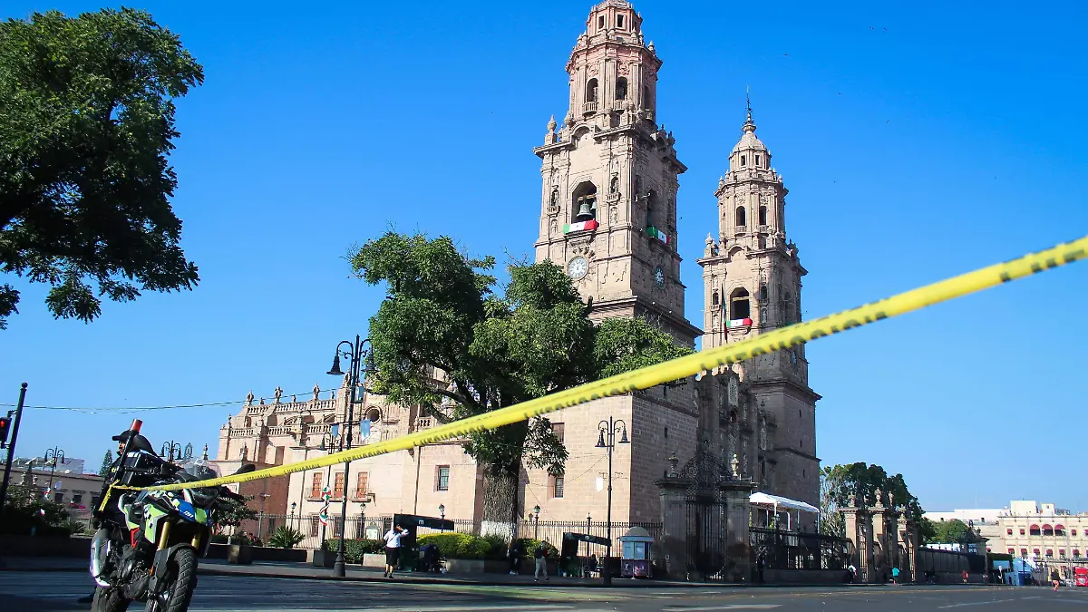 Catedral de Morelia cierre