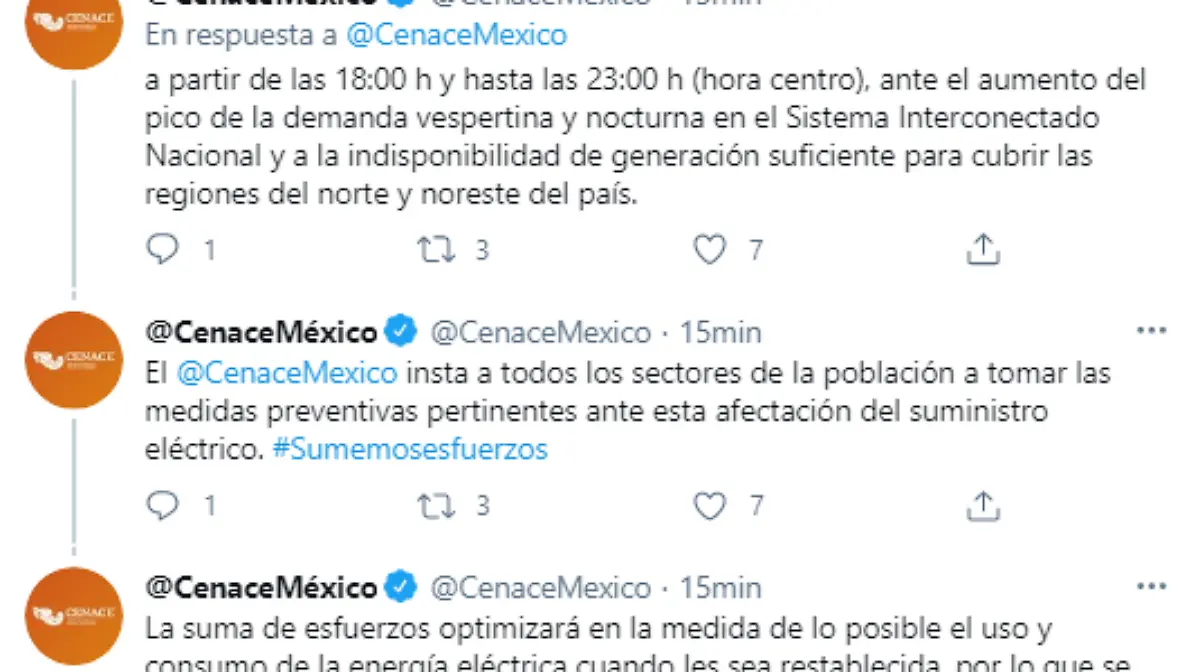 Michoacán se queda sin luz.