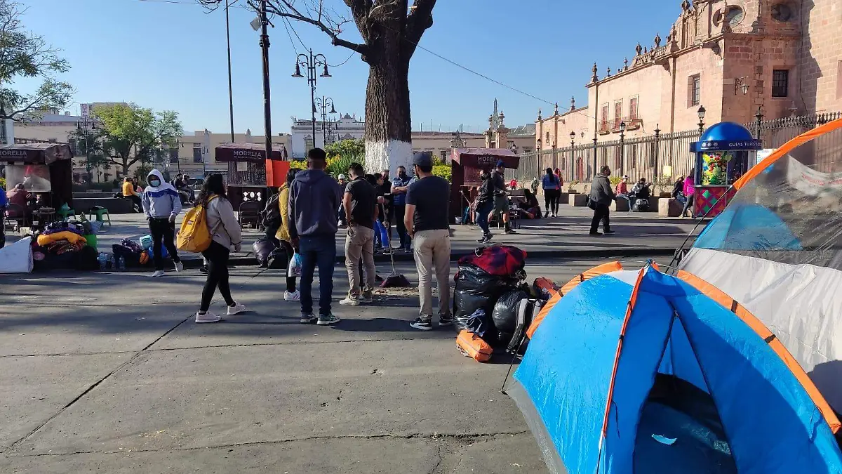 Plantón CNTE