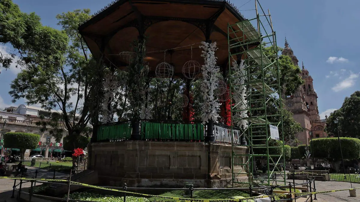 Rehabilitación del kiosco 6