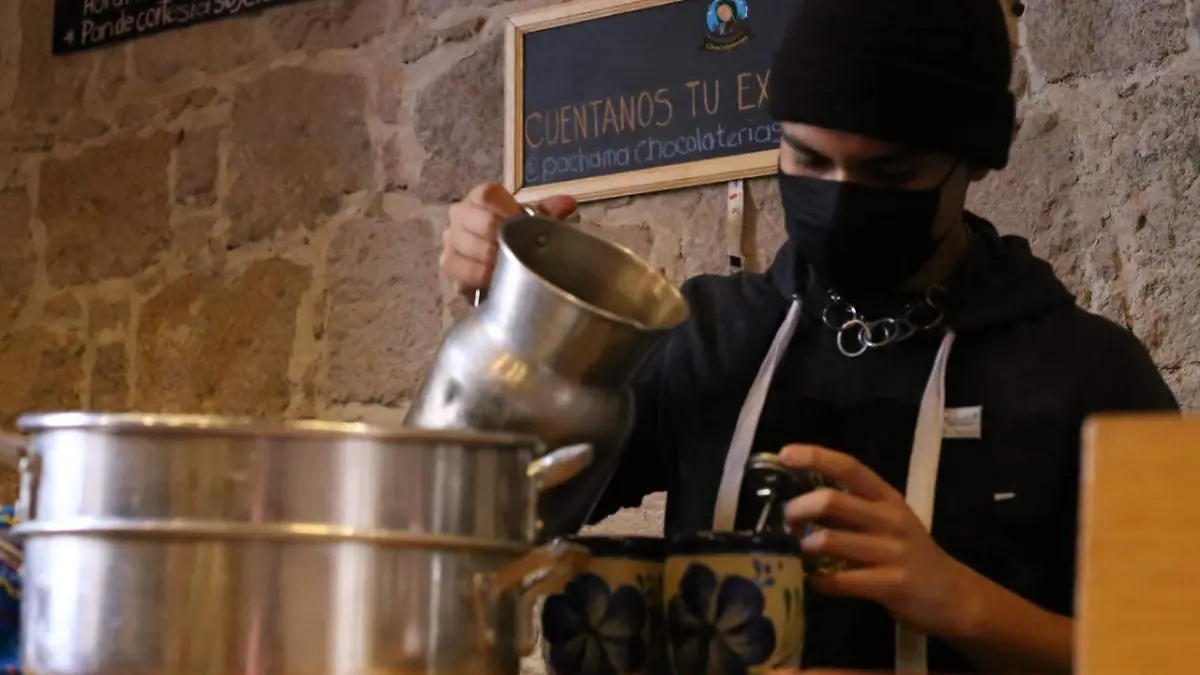 Preparación de chocolate