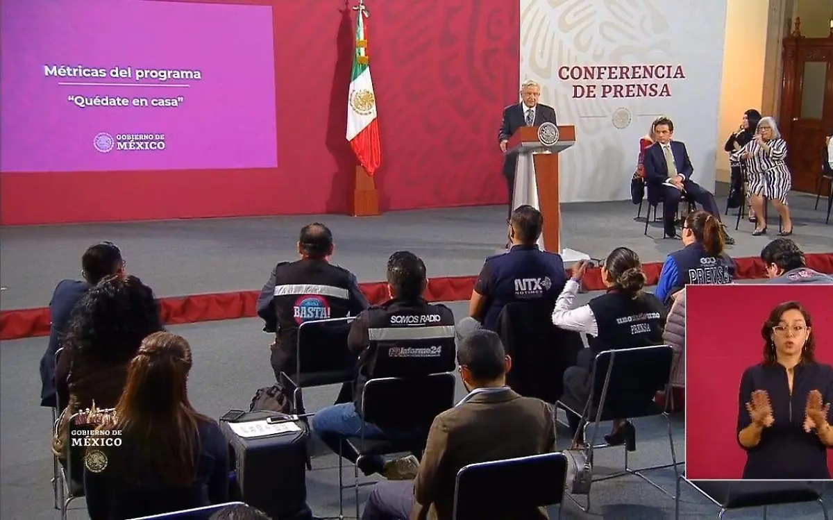 AMLO quédate en casa