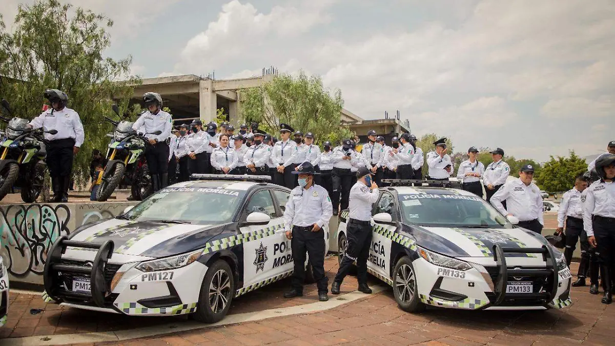 Patrullas Policía Morelia