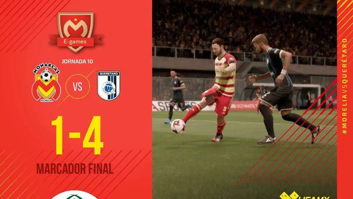 Marcador  Monarcas Morelia