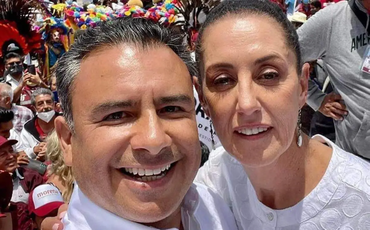 Juan Pablo Celis y Claudia Sheinbaum