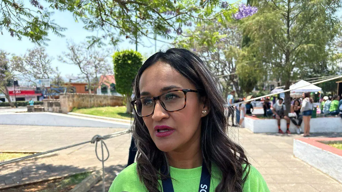 Gabriela Aguilar Mejía, jefa de tenencia Morelos.