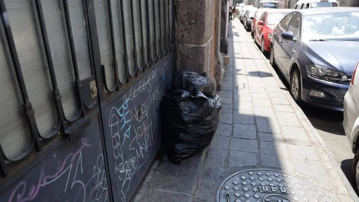 Faltan botes de basura en el Centro de la Ciudad (4)