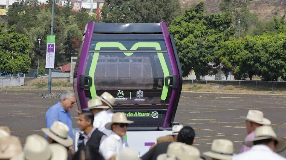 Banderazo de Arranque del Teleférico Morelia