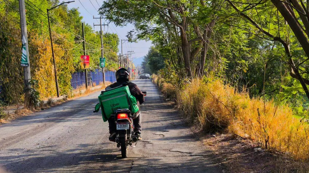 Motocicletas en la ciudad 