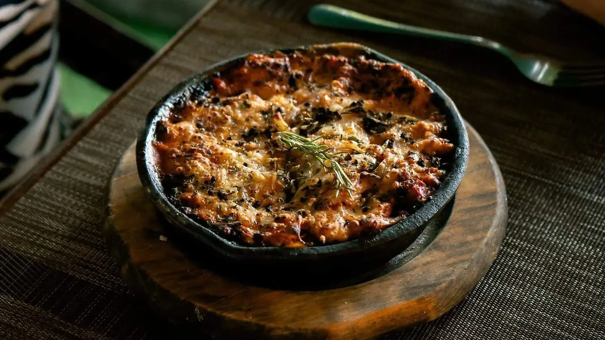 lasaña comida italiana