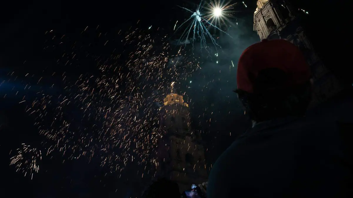 Encendido de la Catedral de Morelia