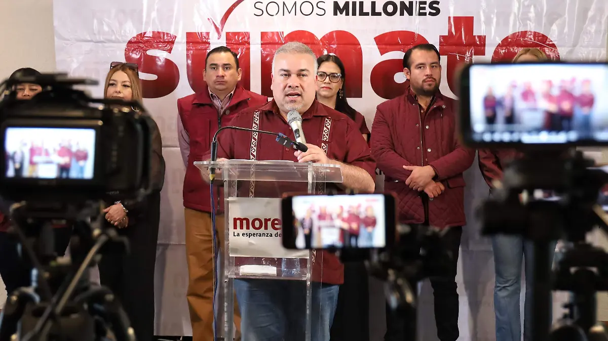 Jesús Mora González, dirigente estatal de Morena