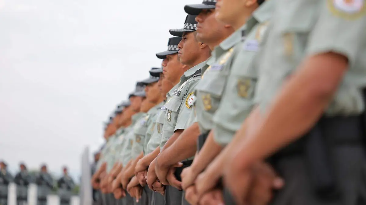 Inauguración del Cuartel de la Guardía Nacional