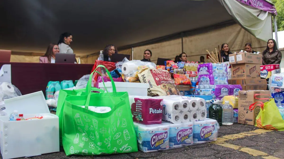 Centro de acopio y donaciones