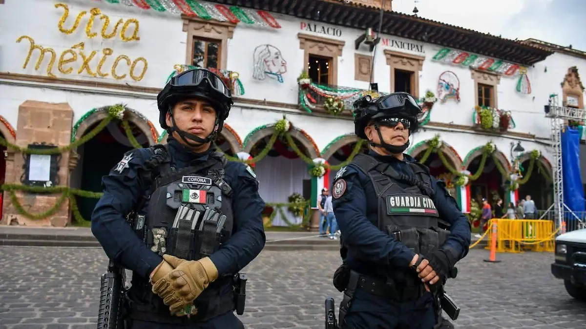 guardias civiles patzcuaro