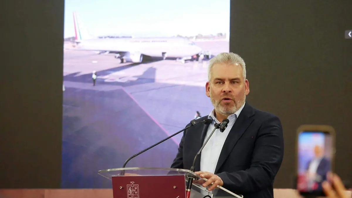 gobernador de Michoacán, Alfredo Ramírez Bedolla