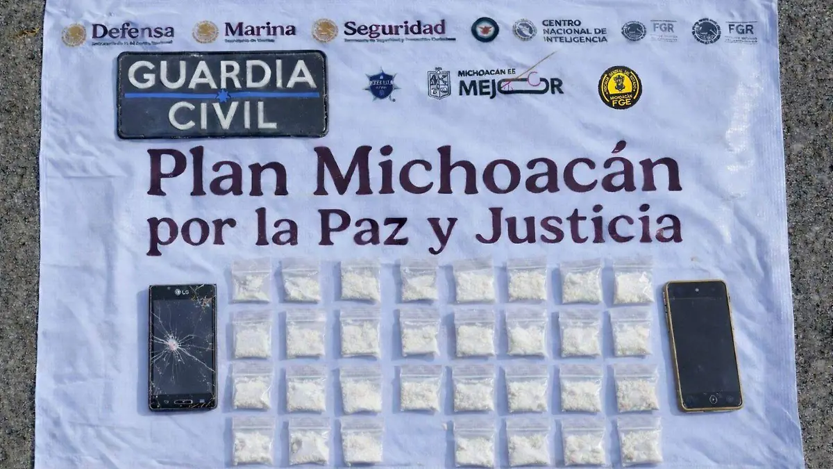 Droga asegurada