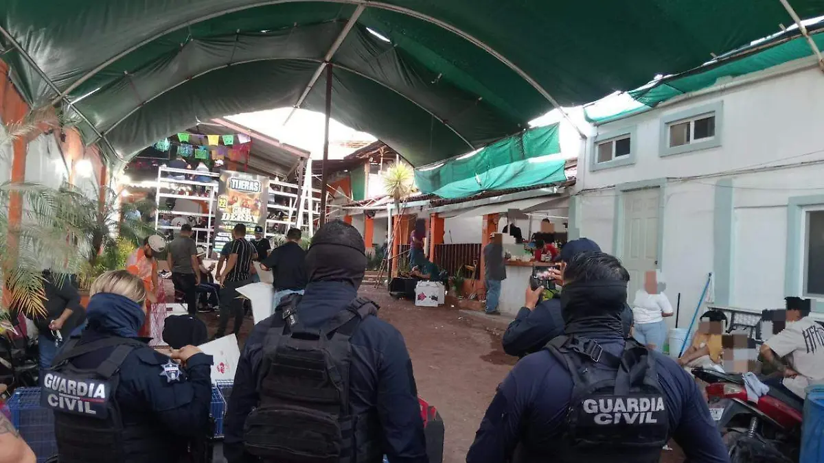 palenque clandestino guardia civil