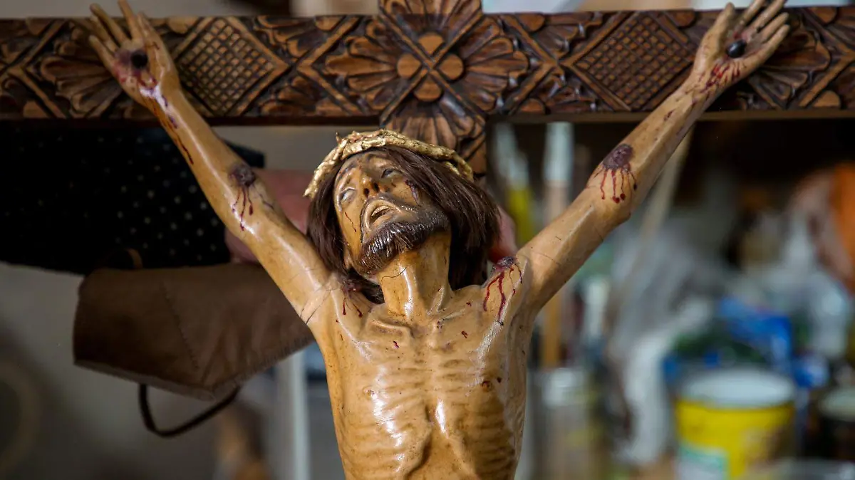 Cristo de caña de maiz