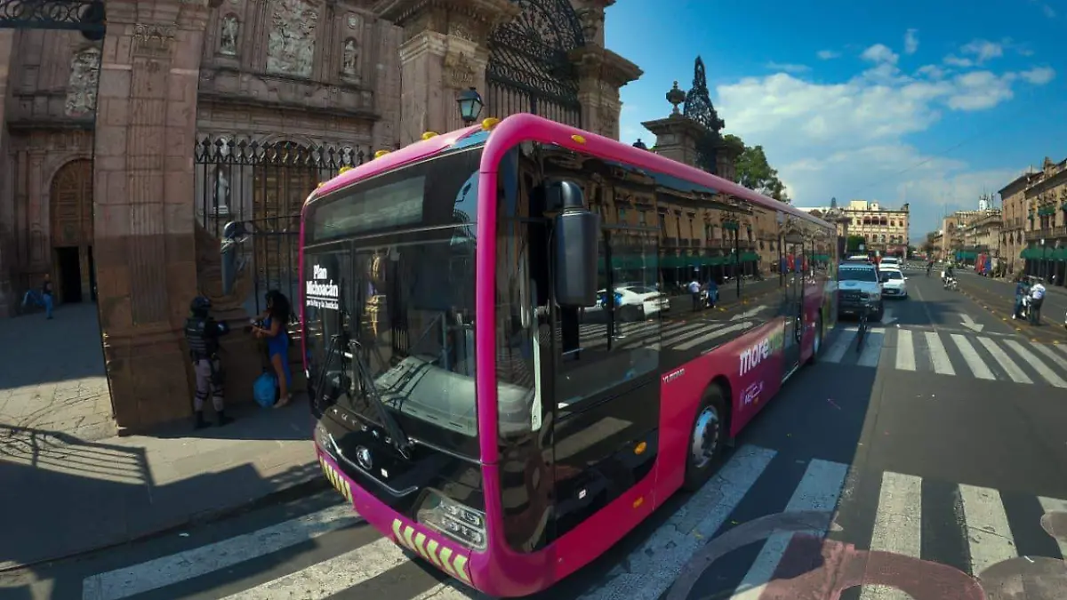 Morebús, nuevo sistema de transporte público en Morelia