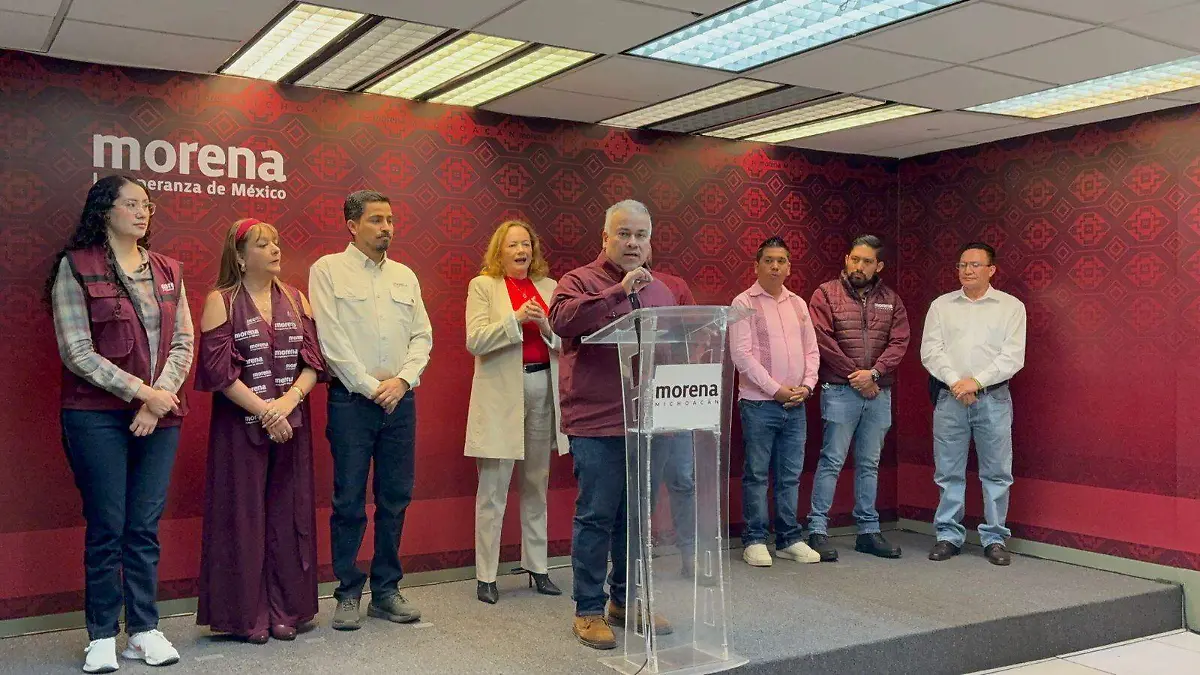 Morena rueda de prensa