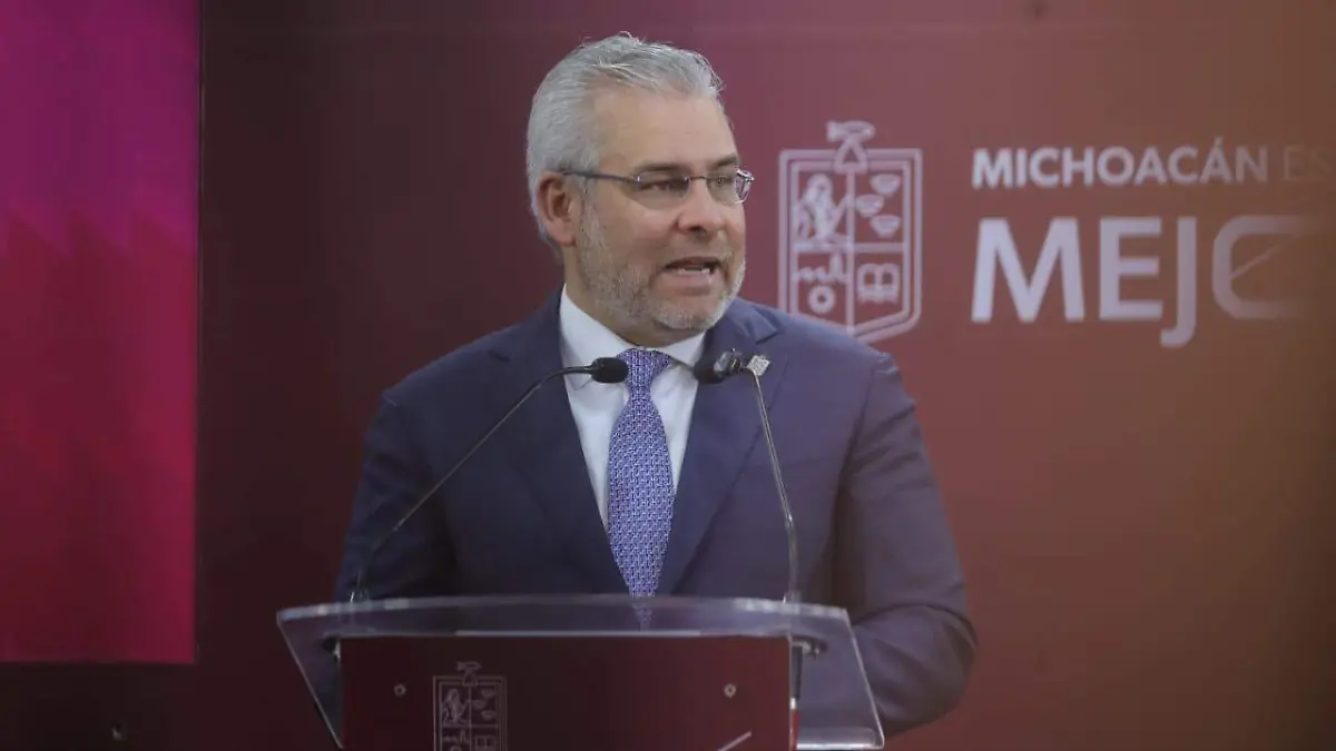 Alfredo Ramírez Bedolla, gobernador de Michoacán