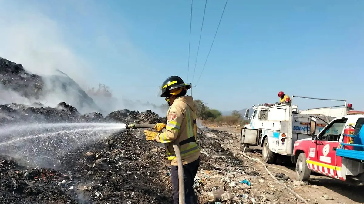 Incendio Basurero Apatzingán