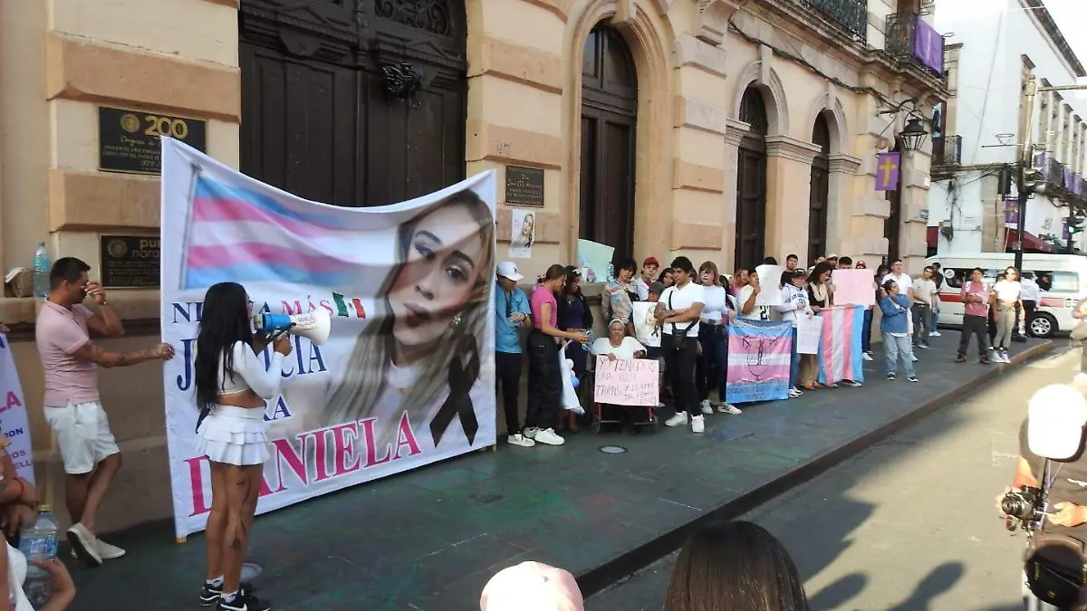 Marcha transfeminidio Daniela