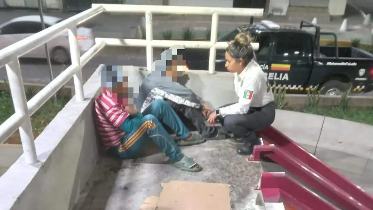 Adolescentes rescatados