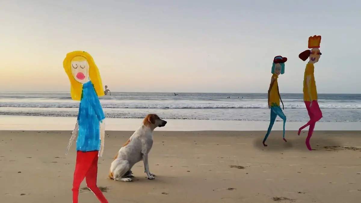 El mar animado de los mangos