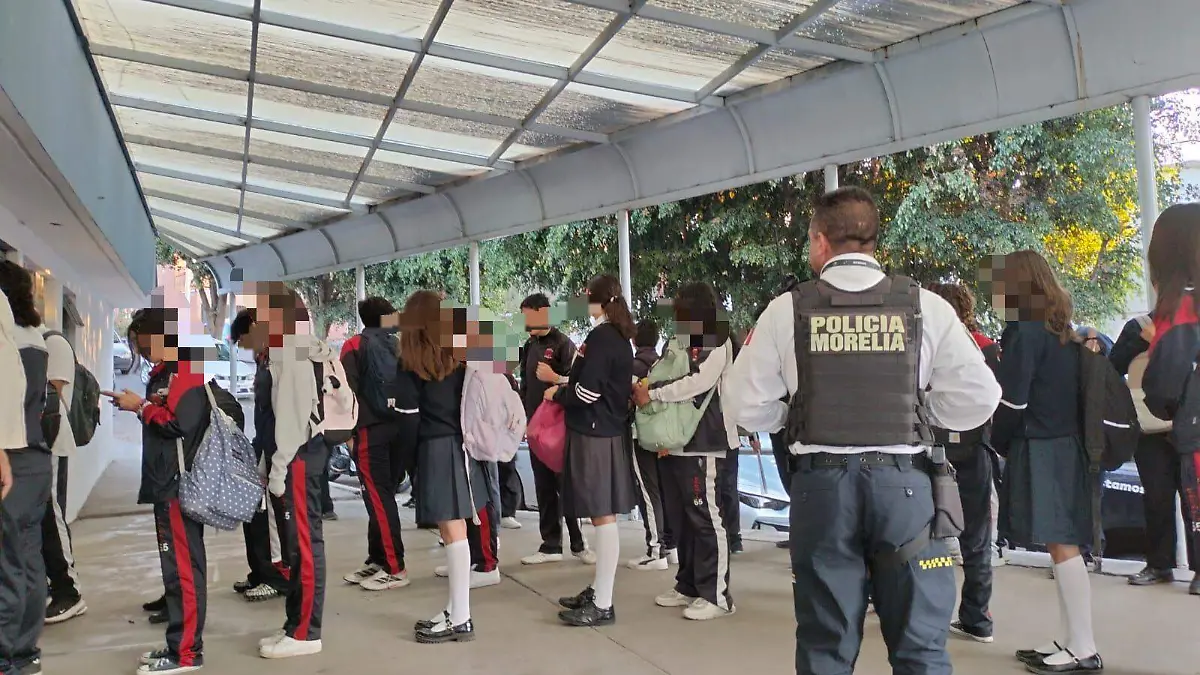 policia morelila adolescentes