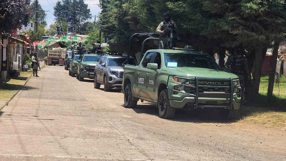 Ejército en operativo