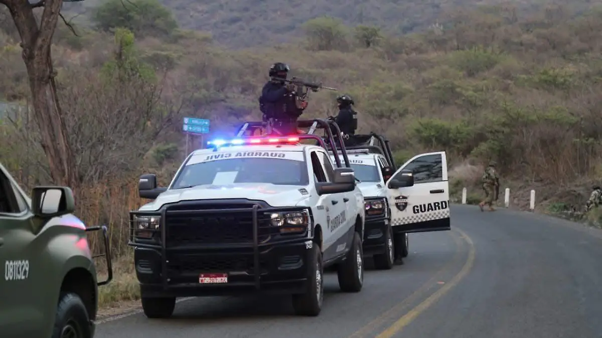 Guardia Civil camioneta