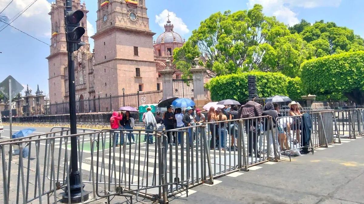 cierres viales morelia aniversario
