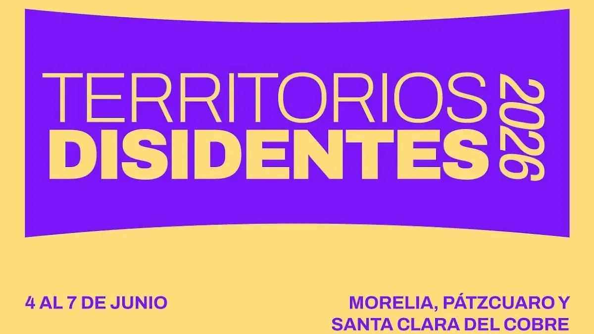 territorios disidentes 2026