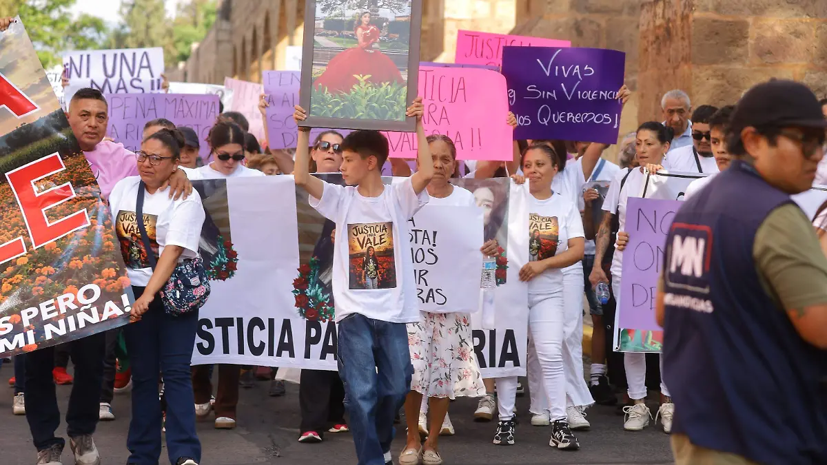 marcha valeria feminicidio morelia
