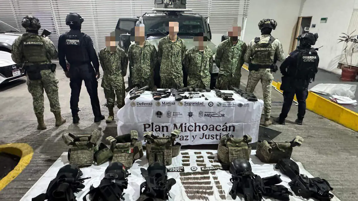 Operativo Zitácuaro detención